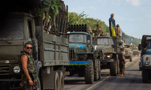 Quân đội Ukraine tiếp tục sa lầy trong cuộc nội chiến miền đông.