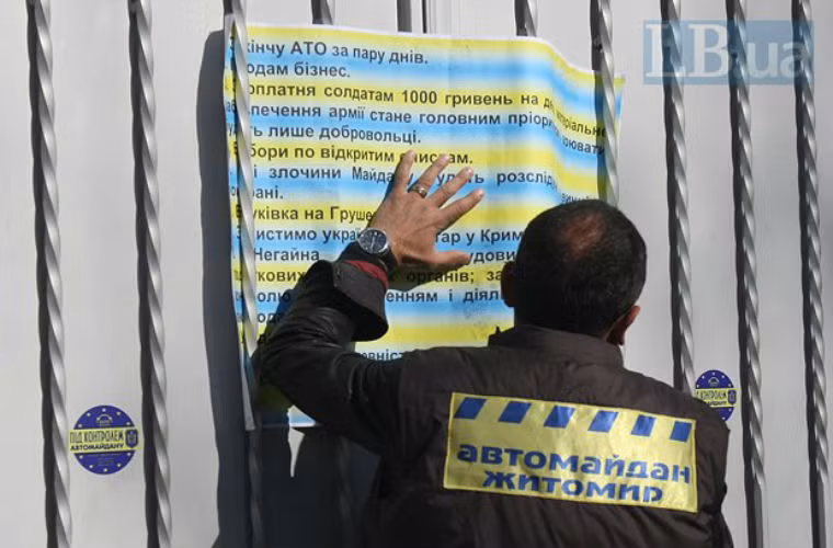 Ông Poroshenko từng hứa sẽ chấm dứt chiến lược miền đông trong vài ngày....