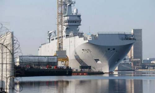 Tàu Mistral Pháp đóng cho Nga.