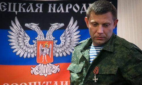Thủ tướng Cộng hòa Nhân dân Donetsk tự xưng (DPR) Alexander Zakharchenko.