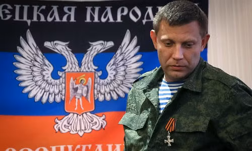 Thủ tướng Cộng hòa Nhân dân Donetsk tự xưng (DPR) Alexander Zakharchenko.