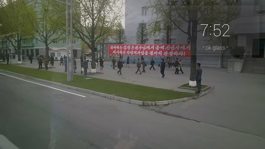 Những bức ảnh về Triều Tiên được nhà báo Kenny Zhu của CNN chụp lại bằng thiết bị Google Glass trong chuyến thăm đầu tháng 4/2014.