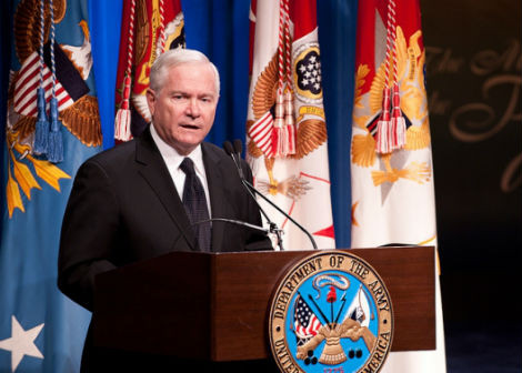 Bộ trưởng Bộ Quốc phòng Mỹ Robert Gates thời còn tại chức.