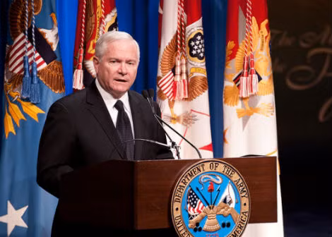 Bộ trưởng Bộ Quốc phòng Mỹ Robert Gates thời còn tại chức.