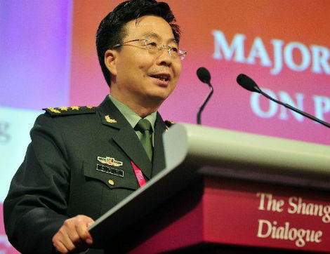 Tướng Vương Quán Trung phát biểu tại Shangri-La