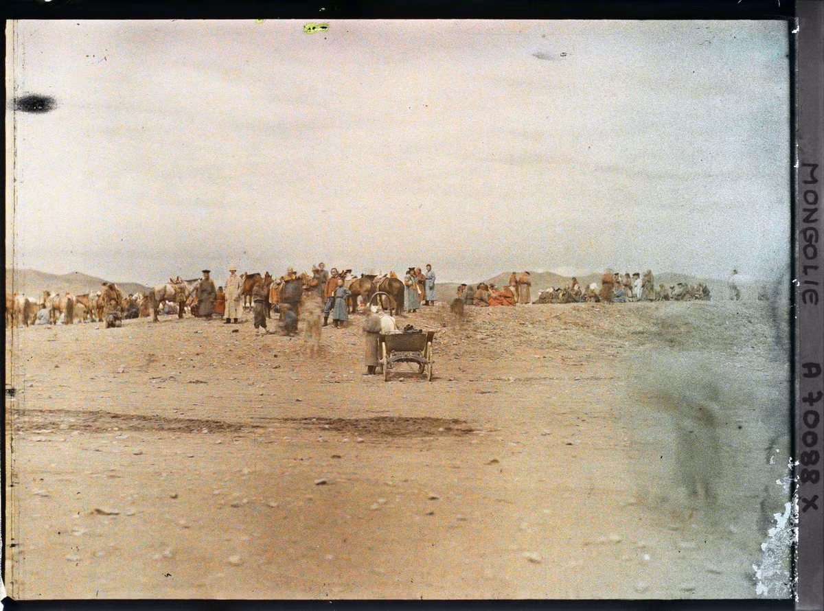 Một góc khu chợ.