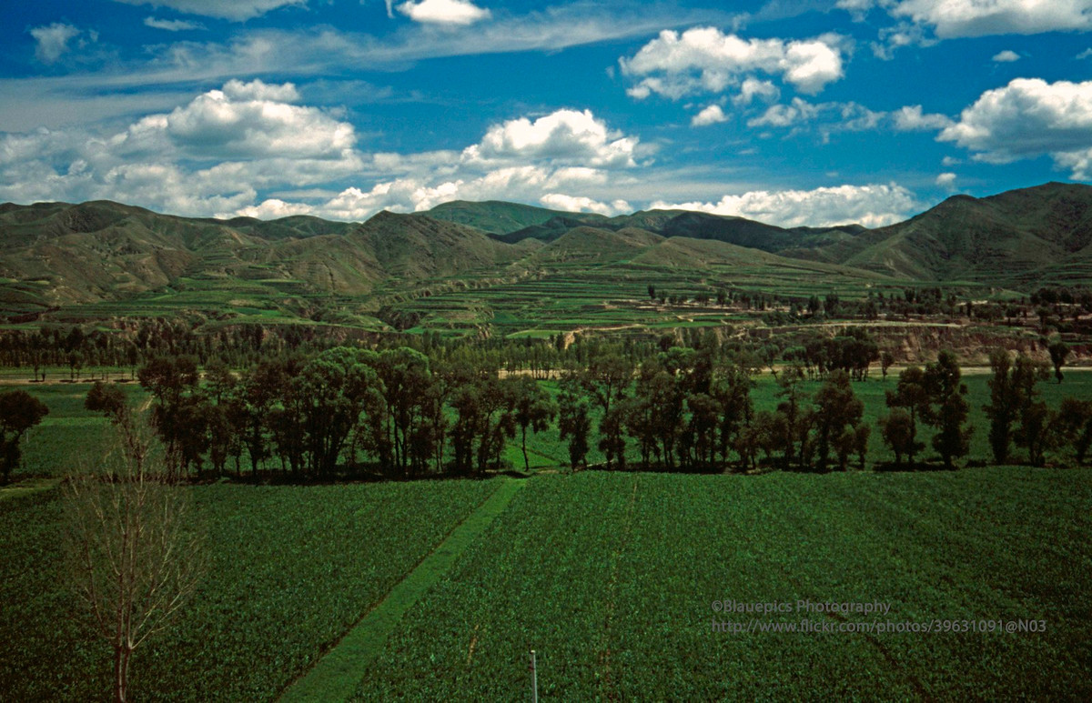 Khung cảnh của vùng nông thôn phía Tây Bắc Kinh.