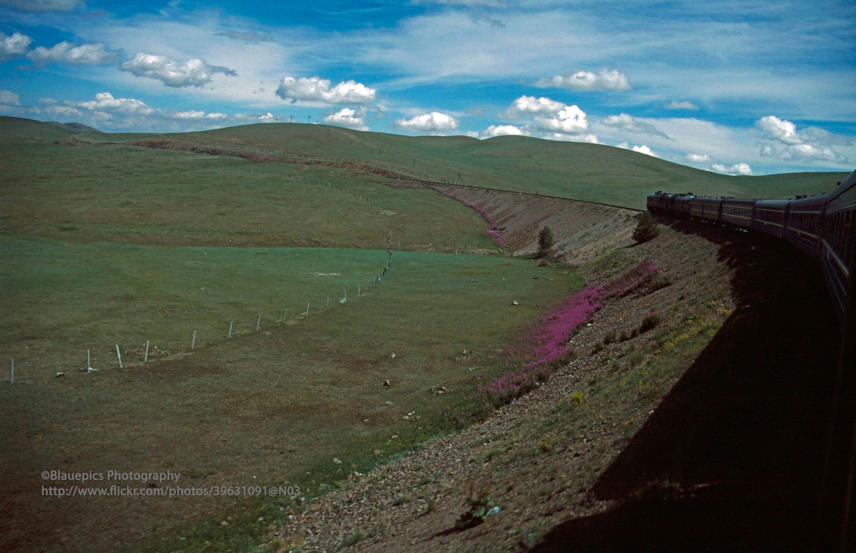 Khung cảnh ở địa phận Mông Cổ.