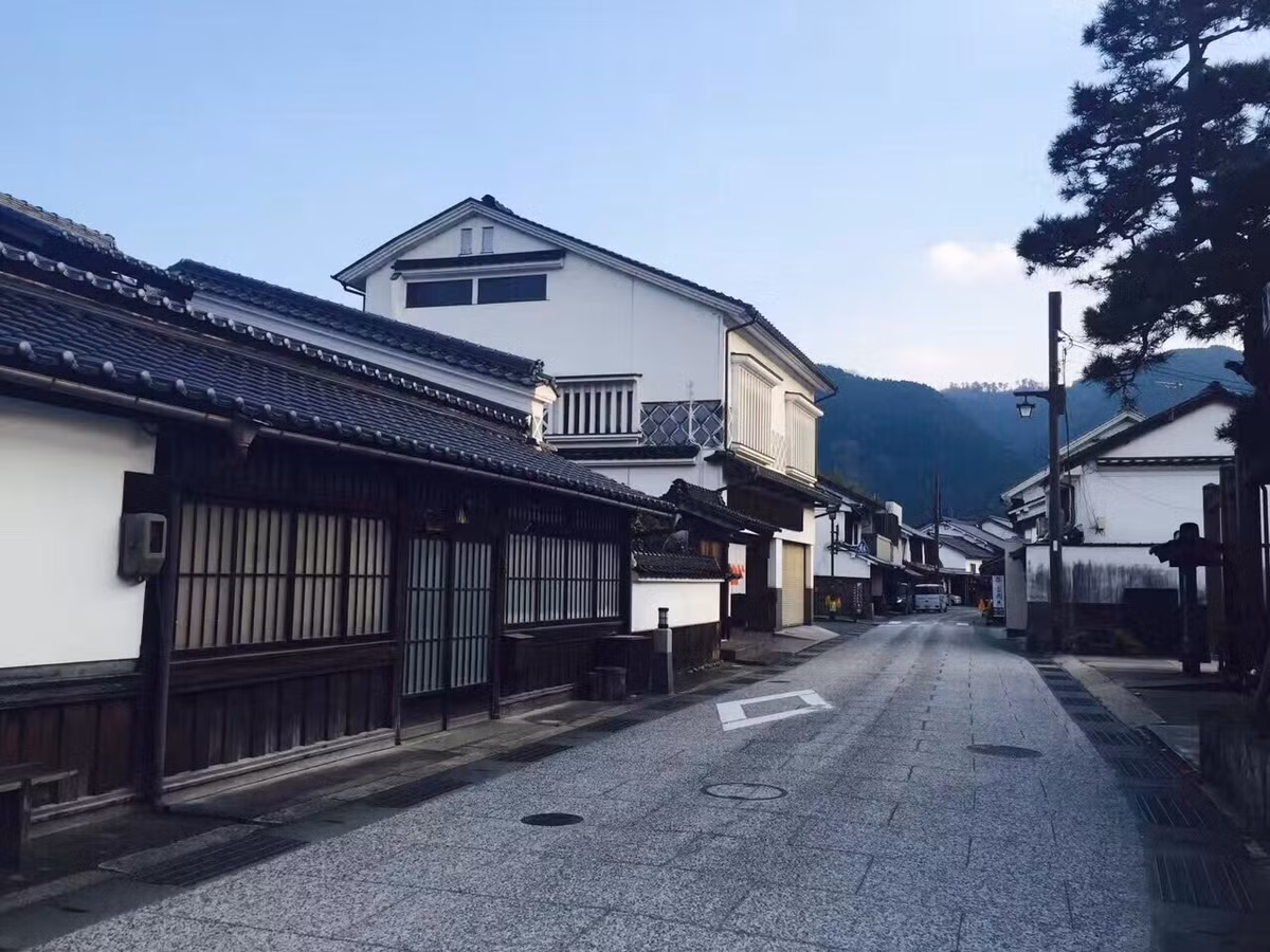  Khu phố cổ Katsuyama (thành phố Maniwa, tỉnh Okayama). Từng là một khu vực sầm uất trên con đường thương mại Izumo, phố cổ Katsuyama mang một vẻ đẹp đầy hoài niệm với nhiều ngôi nhà có tường trắng và cửa sổ lưới gỗ, nhà máy nấu rượu sake kiểu cũ, dinh thự samurai... Hoạt động buôn bán trên phố vẫn diễn ra sôi động. Ảnh: Trip.com.