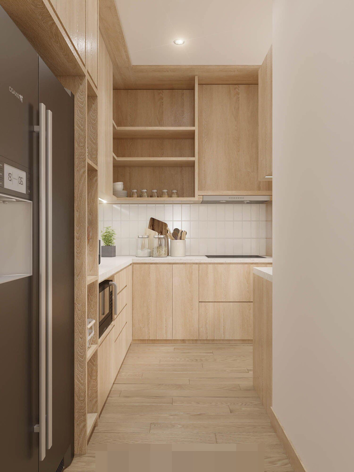 Can ho phong cach Nhat Ban cho gia chu yeu su nhe nhang-Hinh-5