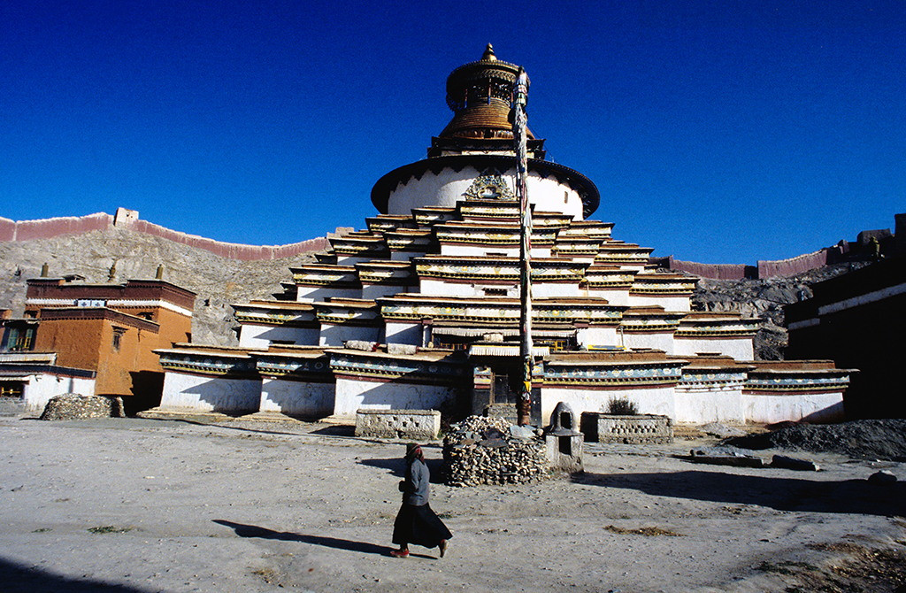 Đền Kumbum ở thị trấn Gyantse.