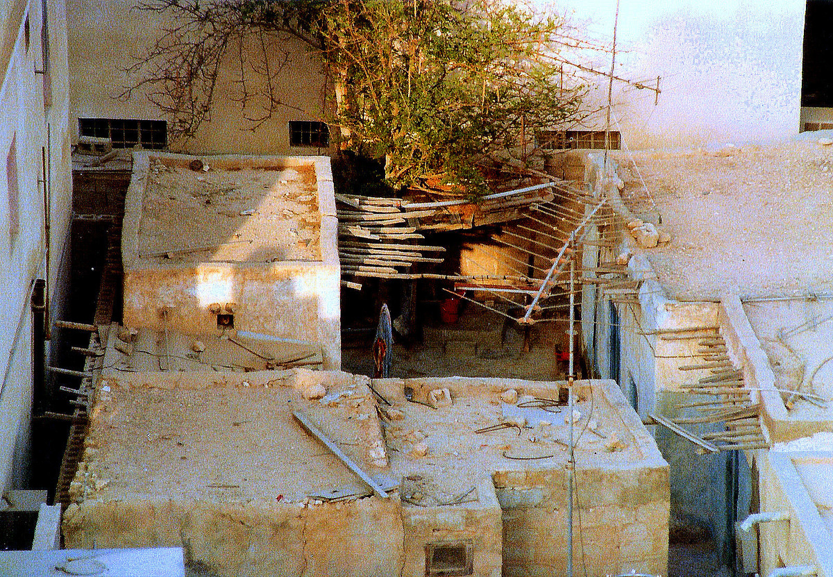 Khu nhà xây theo lối truyền thống ở Doha.