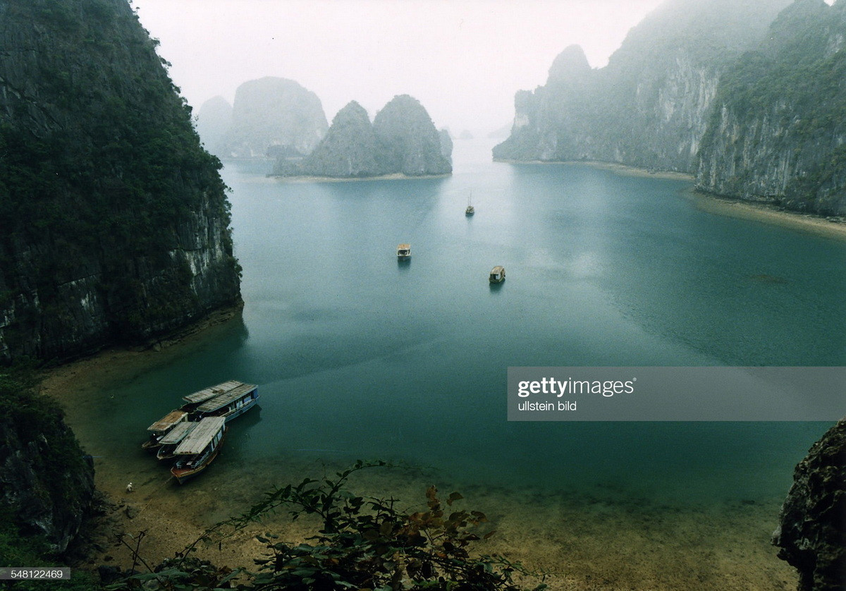 Một góc Vịnh Hạ Long nhìn từ trên cao.