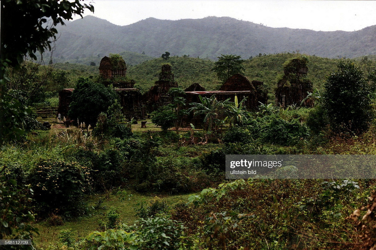 Thánh địa Mỹ Sơn ở Quảng Nam.