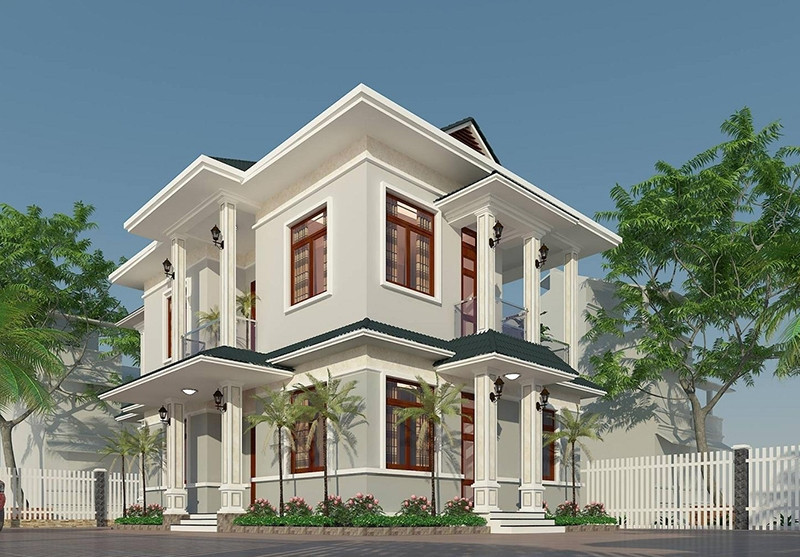 Nhà mái Nhật 2 tầng 2 mặt tiền thu hút mọi ánh nhìn - Hình 2 Nha mai Nhat 2 tang 2 mat tien thu hut moi anh nhin-Hinh-2