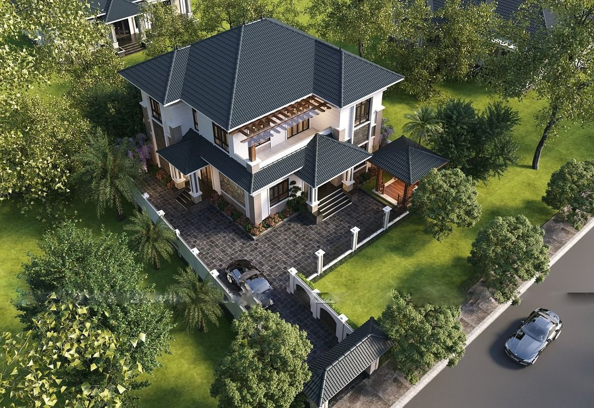 Nhà mái Nhật 2 tầng 2 mặt tiền thu hút mọi ánh nhìn - Hình 6 Nha mai Nhat 2 tang 2 mat tien thu hut moi anh nhin-Hinh-6