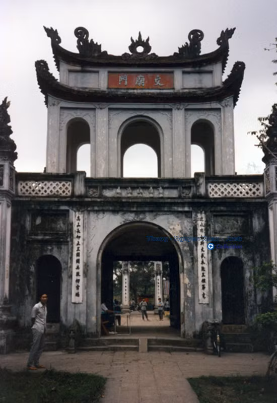 Văn Miếu Môn, cánh cổng ngoài cùng của Văn Miếu - Quốc Tử Giám Hà Nội.