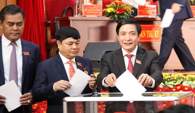 Ong Bui Van Cuong tai dac cu Bi thu Tinh uy Dak Lak