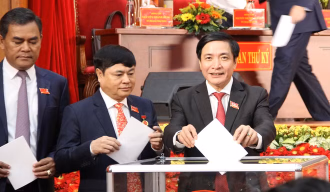 Ong Bui Van Cuong tai dac cu Bi thu Tinh uy Dak Lak