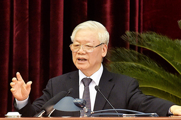 Phat bieu be mac Hoi nghi Trung uong 13 cua Tong Bi thu, Chu tich nuoc Nguyen Phu Trong