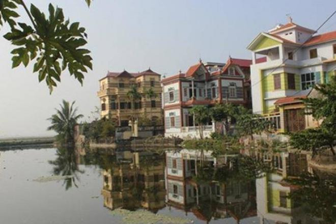 Buôn thịt lợn, bán đồng nát thành đại gia, cả làng toàn biệt thự ảnh 4 Buôn thịt lợn, bán đồng nát thành đại gia, cả làng toàn biệt thự ảnh 4