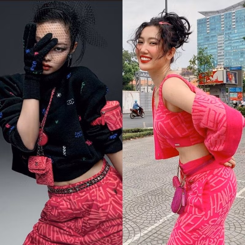 Thuy Ngan gia chat nhu thim, mat 'dien tuong' xuong pho-Hinh-4