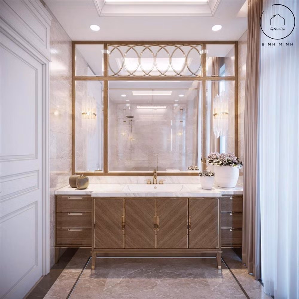 Tặng bố mẹ biệt thự 300m2, Đoàn Di Băng show nội thất đắt đỏ - Hình 10 Tang bo me biet thu 300m2, Doan Di Bang show noi that dat do-Hinh-10