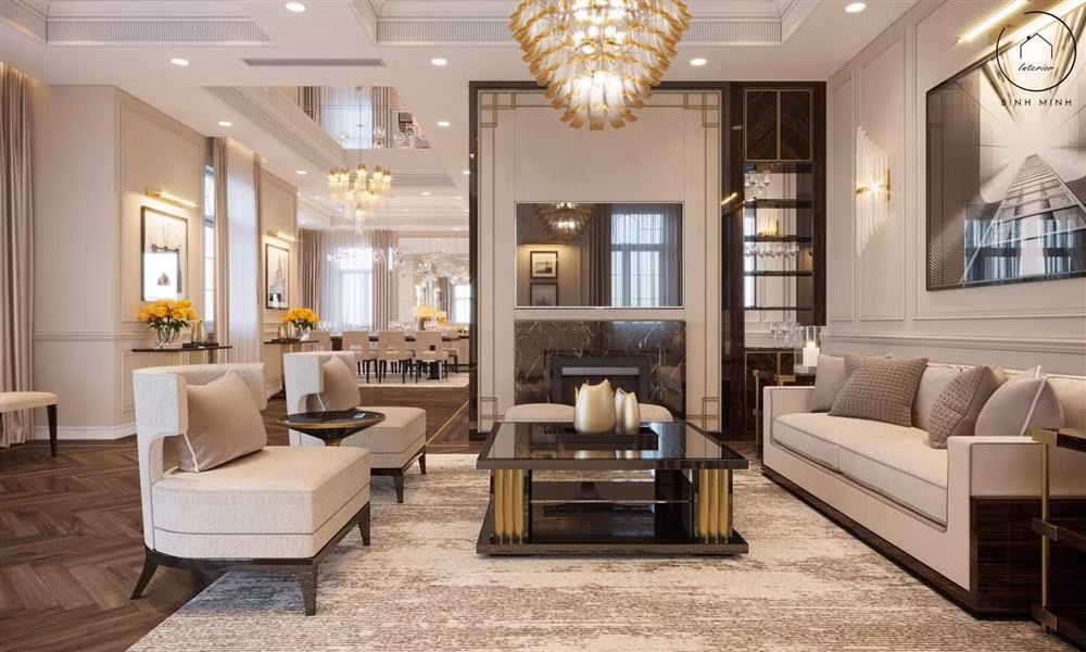 Tặng bố mẹ biệt thự 300m2, Đoàn Di Băng show nội thất đắt đỏ - Hình 6 Tang bo me biet thu 300m2, Doan Di Bang show noi that dat do-Hinh-6