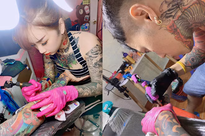 “Thanh nu xam minh An Giang” 19 tuoi so huu 30 hinh xam gio ra sao?-Hinh-7