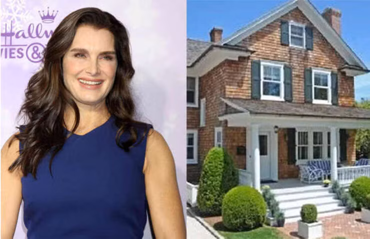 Brooke Shields.Ngôi nhà ở Hamptons của Brooke Shields có thể không nhỏ, nhưng nó vẫn khác xa với những dinh thự rực rỡ mà các siêu sao thường chọn. Nữ diễn viên kiêm người mẫu đã mua ngôi nhà vào năm 2013 với giá 4,3 triệu USD để làm nơi nghỉ ngơi cho cô và gia đình.