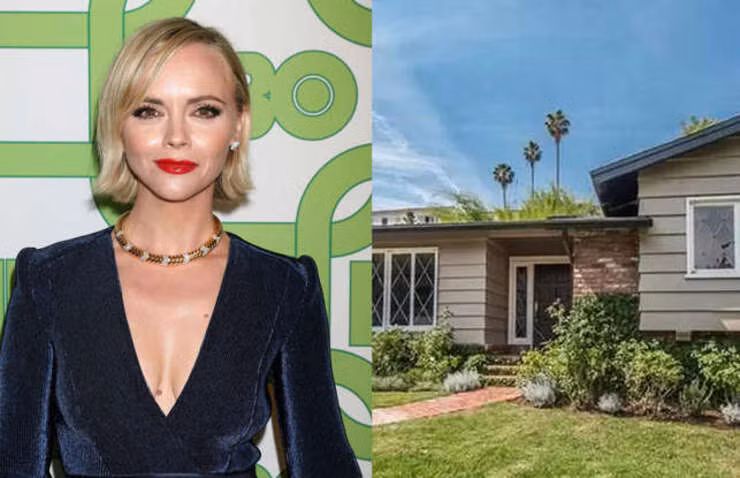 Christina Ricci.Nữ diễn viên Christina Ricci đã sống trong ngôi nhà đơn giản này cho đến năm 2014 khi cô bán nó với giá 1,4 triệu USD.