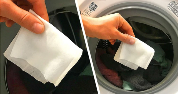 Bỏ khăn ướt vào máy giặt: Công dụng tuyệt vời nhưng nhiều người chưa biết - Hình 2 Bo khan uot vao may giat: Cong dung tuyet voi nhung nhieu nguoi chua biet-Hinh-2