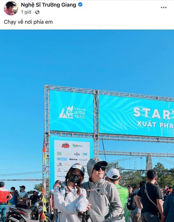 Khoe ảnh trốn con đi hẹn hò, Trường Giang không quên thả thính Nhã Phương cực ngọt - Hình 2 Khoe anh tron con di hen ho, Truong Giang khong quen tha thinh Nha Phuong cuc ngot-Hinh-2