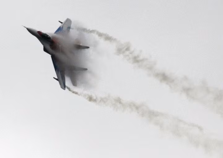Chiến đấu cơ MiG-29 trong một cuộc tập trận quân sự.