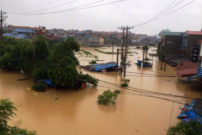 Một góc thành phố Lạng Sơn.