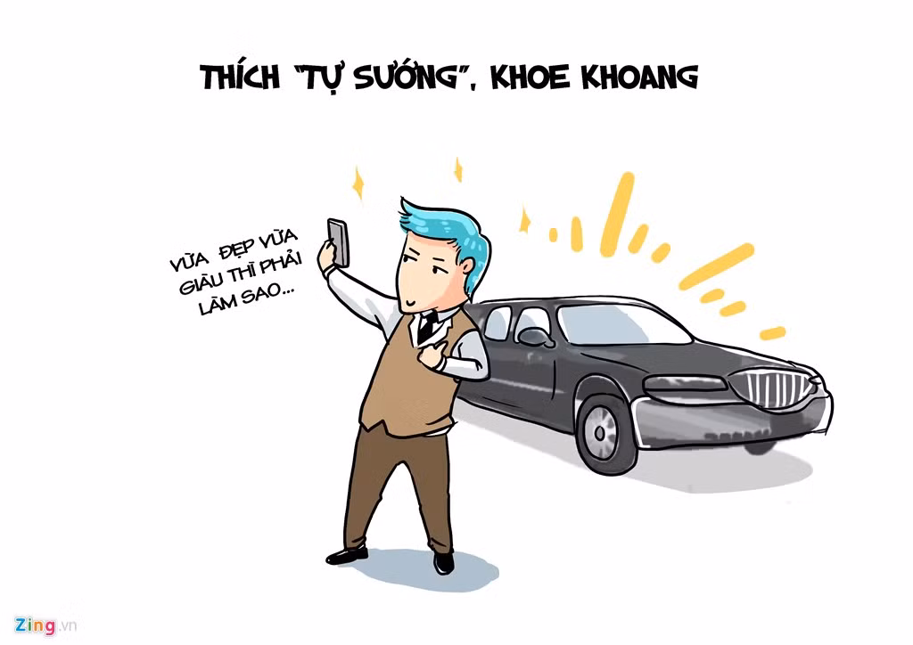 Kiểu người hay khoe khoang của cải, thể hiện sự giàu có, ta đây thành đạt... cũng thường không được bạn bè yêu mến.