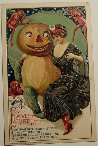 "Hãy cẩn thận kẻo bọn yêu tinh sẽ phá hoại điều ước của bạn" là lời nhắn từ tấm bưu thiếp này. Ảnh: BuzzFeed.