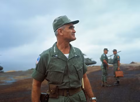 Tướng 4 sao Westmoreland - một trong những chỉ huy quân viễn chinh Mỹ ở Việt Nam. Ảnh: Internet.