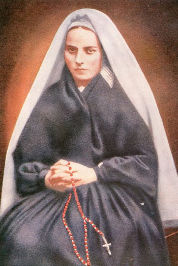 Bernadette khi đã là nữ tu.