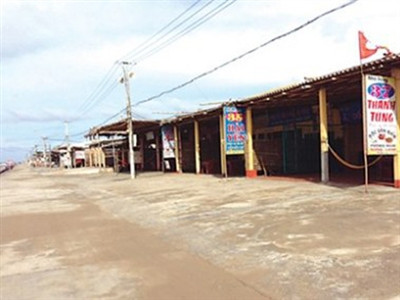 Bên trong một kiốt ở Quất Lâm. Ảnh: VTC.