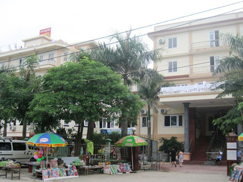 Khách sạn Cao Nguyễn - nơi từng bị nghi bị ngộ độc thực phẩm vào sáng ngày 15/7.