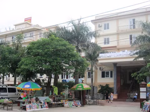 Khách sạn Cao Nguyễn - nơi từng bị nghi bị ngộ độc thực phẩm vào sáng ngày 15/7.