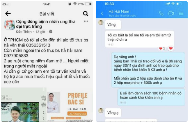 Bac si Benh vien K bong co them 'em ruot' ban thuoc ung thu tren mang-Hinh-3