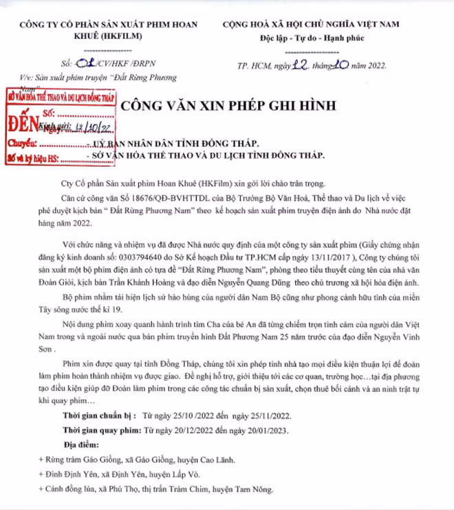 Thuc hu thong tin Dat rung phuong Nam 