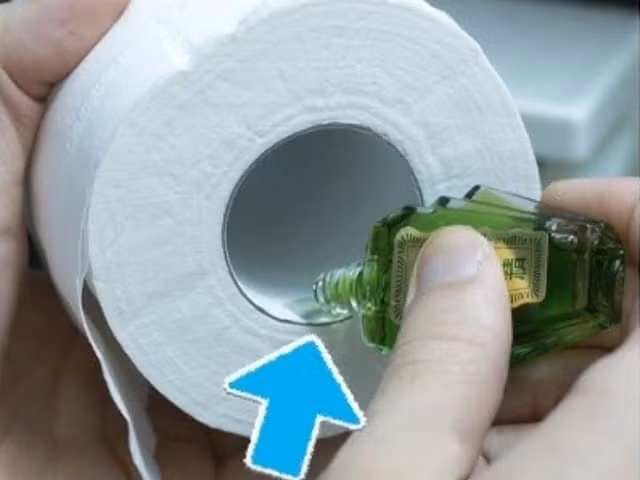 Nho giot dau gio vao cuon giay ve sinh, dieu bat ngo gi xay ra?