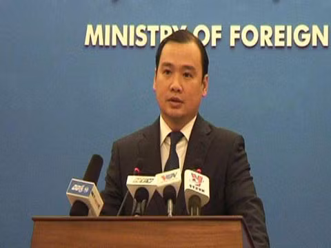 Người phát ngôn Bộ Ngoại giao Việt Nam Lê Hải Bình.