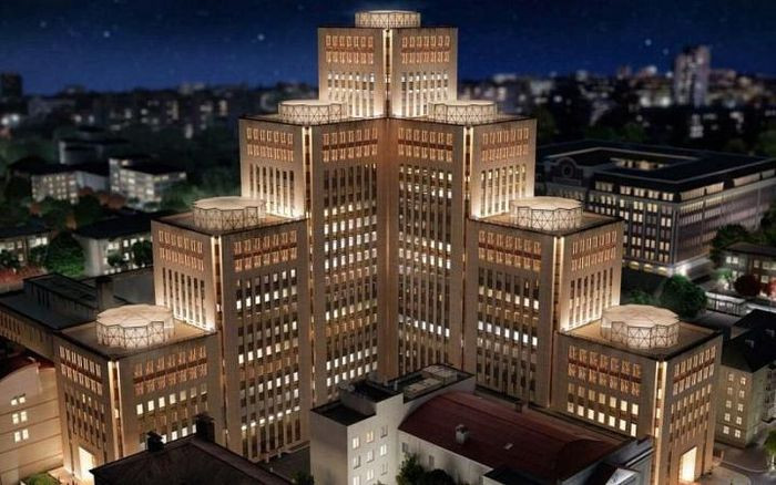 Trung tâm Menorah. Menorah là một tòa nhà độc đáo và khu phức hợp Do Thái lớn nhất thế giới. Dự án này cho thấy quá khứ, hiện tại và tương lai của cuộc sống của người Do Thái tại thành phố Dnepr.