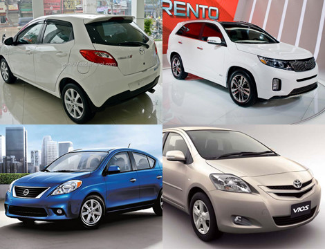 Các hãng xe đua nhau giảm giá.