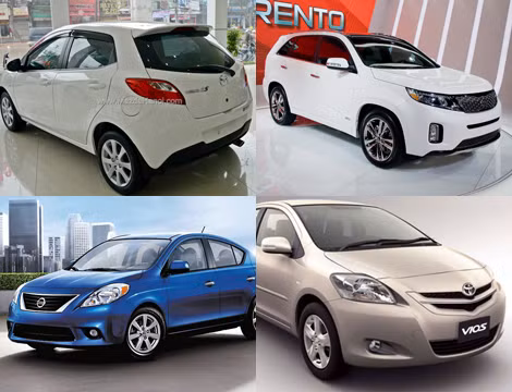 Các hãng xe đua nhau giảm giá.