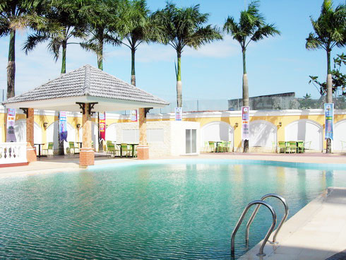 Tư dinh của ông Khuân được xây dựng trên diện tích đất khoảng 10.000 m2.